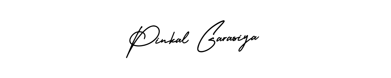 Also You can easily find your signature by using the search form. We will create Pinkal Garasiya name handwritten signature images for you free of cost using AmerikaSignatureDemo-Regular sign style. Pinkal Garasiya signature style 3 images and pictures png