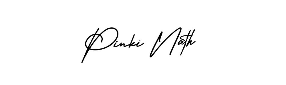 Make a beautiful signature design for name Pinki Nath. Use this online signature maker to create a handwritten signature for free. Pinki Nath signature style 3 images and pictures png