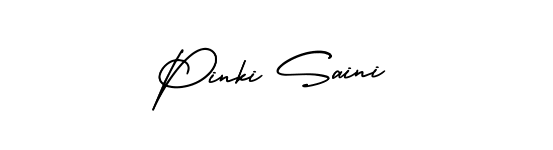 Similarly AmerikaSignatureDemo-Regular is the best handwritten signature design. Signature creator online .You can use it as an online autograph creator for name Pinki Saini. Pinki Saini signature style 3 images and pictures png