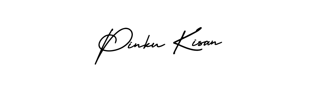 How to make Pinku Kisan signature? AmerikaSignatureDemo-Regular is a professional autograph style. Create handwritten signature for Pinku Kisan name. Pinku Kisan signature style 3 images and pictures png