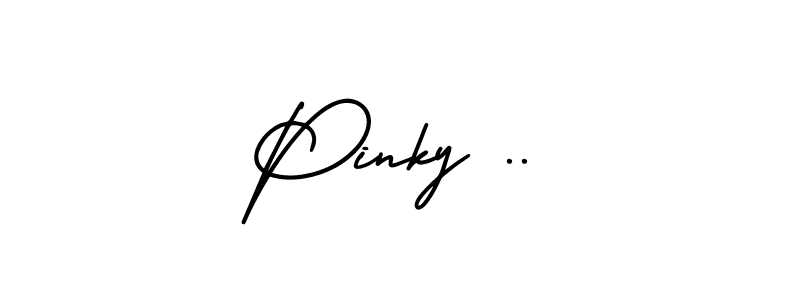 Create a beautiful signature design for name Pinky ... With this signature (AmerikaSignatureDemo-Regular) fonts, you can make a handwritten signature for free. Pinky .. signature style 3 images and pictures png