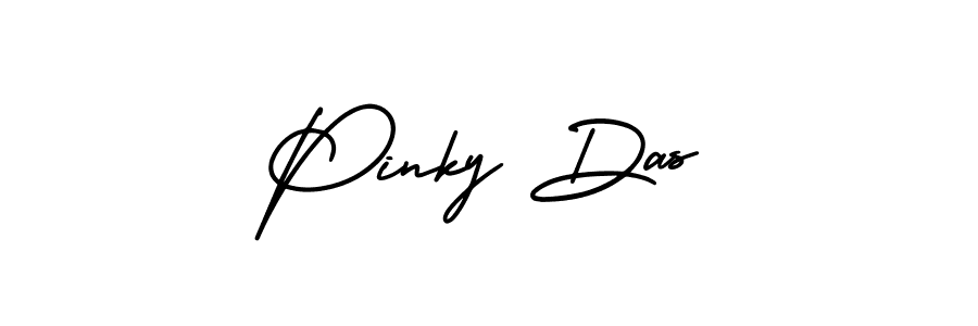 How to make Pinky Das signature? AmerikaSignatureDemo-Regular is a professional autograph style. Create handwritten signature for Pinky Das name. Pinky Das signature style 3 images and pictures png