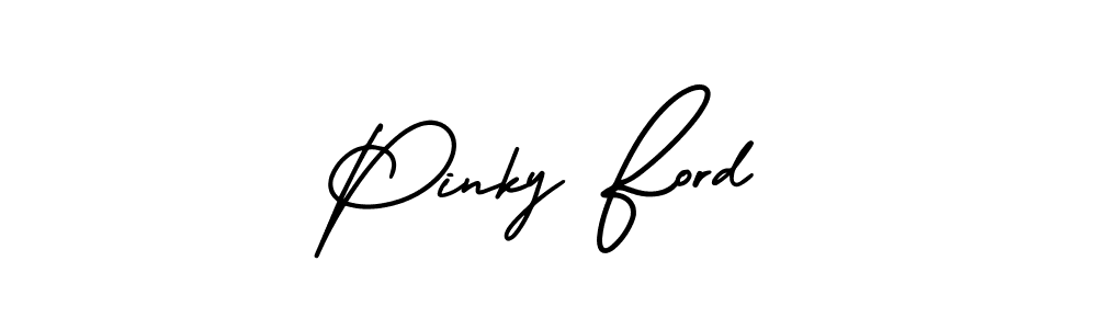 Make a beautiful signature design for name Pinky Ford. Use this online signature maker to create a handwritten signature for free. Pinky Ford signature style 3 images and pictures png
