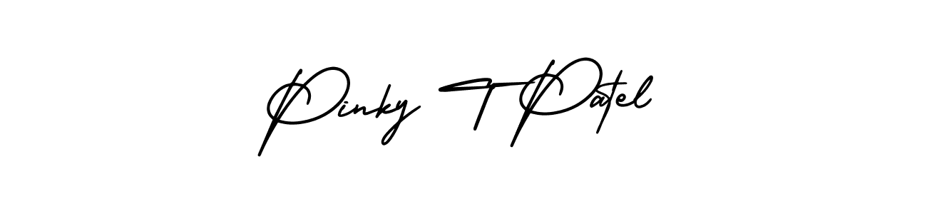 Check out images of Autograph of Pinky T Patel name. Actor Pinky T Patel Signature Style. AmerikaSignatureDemo-Regular is a professional sign style online. Pinky T Patel signature style 3 images and pictures png
