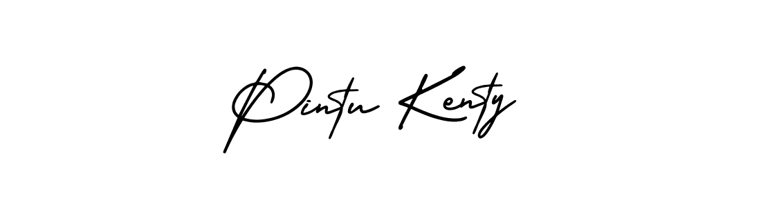 Once you've used our free online signature maker to create your best signature AmerikaSignatureDemo-Regular style, it's time to enjoy all of the benefits that Pintu Kenty name signing documents. Pintu Kenty signature style 3 images and pictures png