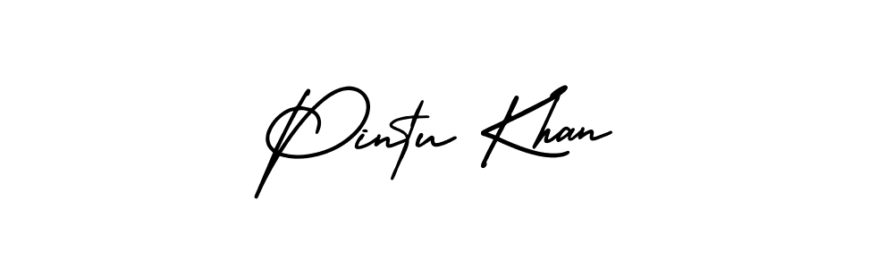 This is the best signature style for the Pintu Khan name. Also you like these signature font (AmerikaSignatureDemo-Regular). Mix name signature. Pintu Khan signature style 3 images and pictures png