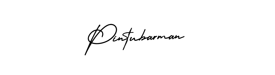 AmerikaSignatureDemo-Regular is a professional signature style that is perfect for those who want to add a touch of class to their signature. It is also a great choice for those who want to make their signature more unique. Get Pintubarman name to fancy signature for free. Pintubarman signature style 3 images and pictures png