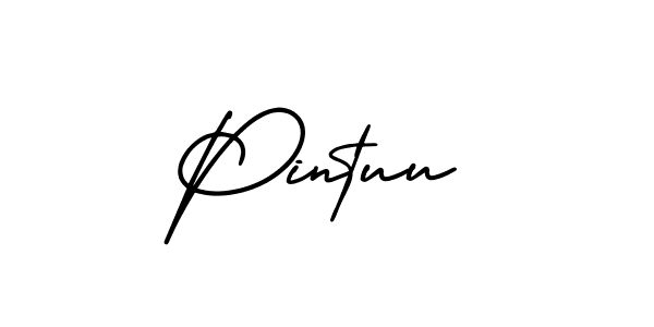 Make a beautiful signature design for name Pintuu. Use this online signature maker to create a handwritten signature for free. Pintuu signature style 3 images and pictures png