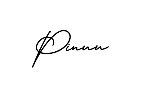 Best and Professional Signature Style for Pinuu. AmerikaSignatureDemo-Regular Best Signature Style Collection. Pinuu signature style 3 images and pictures png