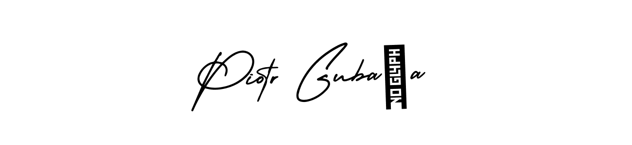 Make a beautiful signature design for name Piotr Gubała. With this signature (AmerikaSignatureDemo-Regular) style, you can create a handwritten signature for free. Piotr Gubała signature style 3 images and pictures png