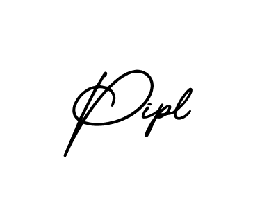 Also we have Pipl name is the best signature style. Create professional handwritten signature collection using AmerikaSignatureDemo-Regular autograph style. Pipl signature style 3 images and pictures png