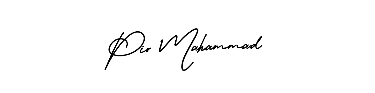Also we have Pir Mahammad name is the best signature style. Create professional handwritten signature collection using AmerikaSignatureDemo-Regular autograph style. Pir Mahammad signature style 3 images and pictures png
