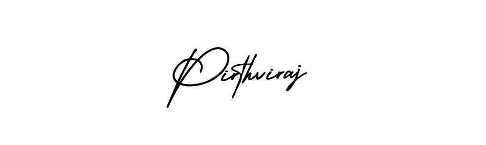 Design your own signature with our free online signature maker. With this signature software, you can create a handwritten (AmerikaSignatureDemo-Regular) signature for name Pirthviraj. Pirthviraj signature style 3 images and pictures png