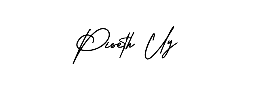 if you are searching for the best signature style for your name Piseth Uy. so please give up your signature search. here we have designed multiple signature styles  using AmerikaSignatureDemo-Regular. Piseth Uy signature style 3 images and pictures png