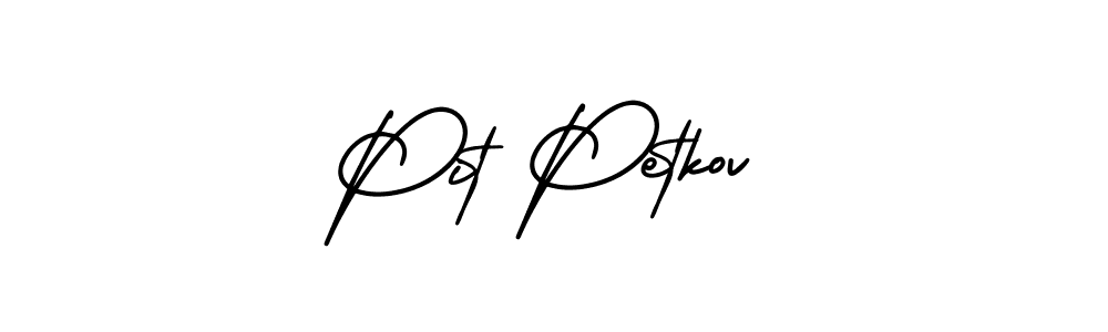 Best and Professional Signature Style for Pit Petkov. AmerikaSignatureDemo-Regular Best Signature Style Collection. Pit Petkov signature style 3 images and pictures png