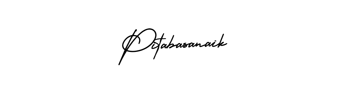 Create a beautiful signature design for name Pitabasanaik. With this signature (AmerikaSignatureDemo-Regular) fonts, you can make a handwritten signature for free. Pitabasanaik signature style 3 images and pictures png