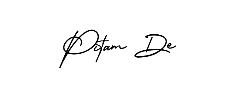 Make a beautiful signature design for name Pitam De. Use this online signature maker to create a handwritten signature for free. Pitam De signature style 3 images and pictures png