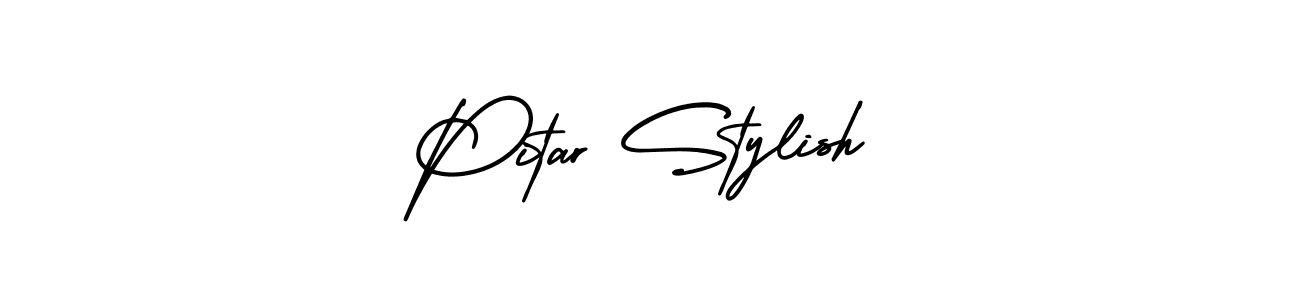 AmerikaSignatureDemo-Regular is a professional signature style that is perfect for those who want to add a touch of class to their signature. It is also a great choice for those who want to make their signature more unique. Get Pitar Stylish name to fancy signature for free. Pitar Stylish signature style 3 images and pictures png