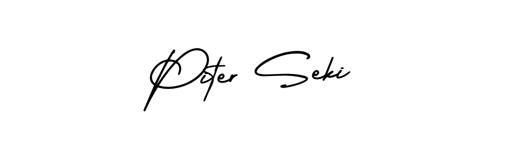 Once you've used our free online signature maker to create your best signature AmerikaSignatureDemo-Regular style, it's time to enjoy all of the benefits that Piter Seki name signing documents. Piter Seki signature style 3 images and pictures png