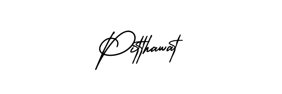 Make a beautiful signature design for name Pitthawat. With this signature (AmerikaSignatureDemo-Regular) style, you can create a handwritten signature for free. Pitthawat signature style 3 images and pictures png
