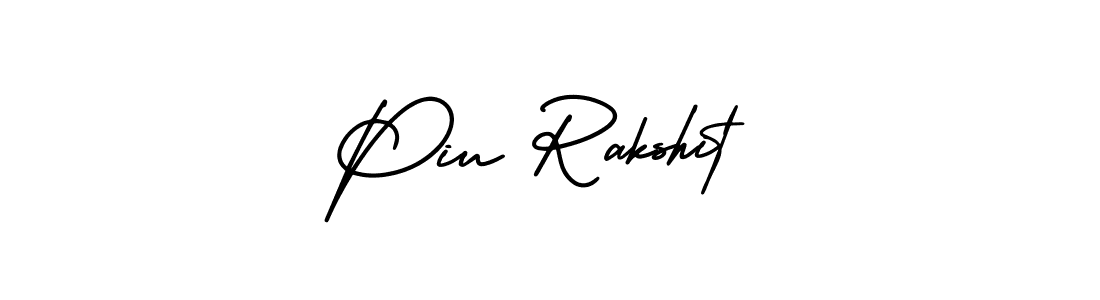 if you are searching for the best signature style for your name Piu Rakshit. so please give up your signature search. here we have designed multiple signature styles  using AmerikaSignatureDemo-Regular. Piu Rakshit signature style 3 images and pictures png