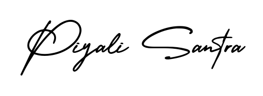 Discover the perfect balance of readability and style for Piyali Santra with AmerikaSignatureDemo-Regular font. Create your dream signature today. Piyali Santra signature style 3 images and pictures png