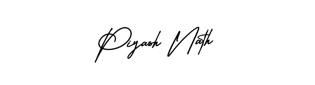 Make a beautiful signature design for name Piyash Nath. Use this online signature maker to create a handwritten signature for free. Piyash Nath signature style 3 images and pictures png