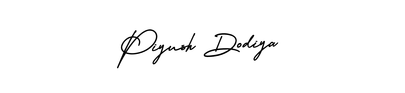 Also You can easily find your signature by using the search form. We will create Piyush Dodiya name handwritten signature images for you free of cost using AmerikaSignatureDemo-Regular sign style. Piyush Dodiya signature style 3 images and pictures png