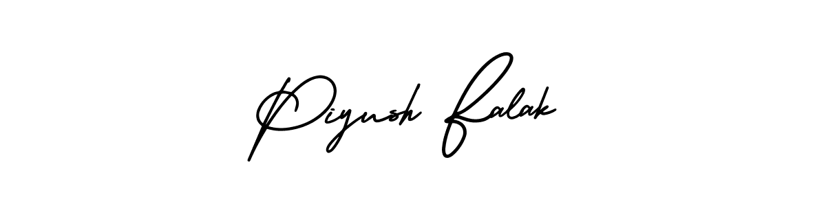 Also You can easily find your signature by using the search form. We will create Piyush Falak name handwritten signature images for you free of cost using AmerikaSignatureDemo-Regular sign style. Piyush Falak signature style 3 images and pictures png