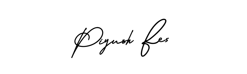 It looks lik you need a new signature style for name Piyush Fe5. Design unique handwritten (AmerikaSignatureDemo-Regular) signature with our free signature maker in just a few clicks. Piyush Fe5 signature style 3 images and pictures png
