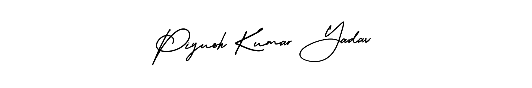 It looks lik you need a new signature style for name Piyush Kumar Yadav. Design unique handwritten (AmerikaSignatureDemo-Regular) signature with our free signature maker in just a few clicks. Piyush Kumar Yadav signature style 3 images and pictures png