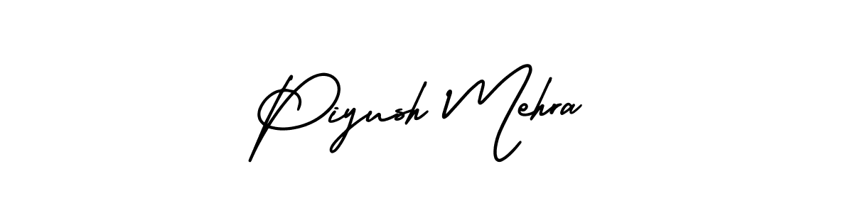 Make a beautiful signature design for name Piyush Mehra. Use this online signature maker to create a handwritten signature for free. Piyush Mehra signature style 3 images and pictures png