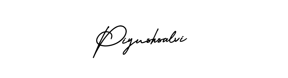 Use a signature maker to create a handwritten signature online. With this signature software, you can design (AmerikaSignatureDemo-Regular) your own signature for name Piyushsalvi. Piyushsalvi signature style 3 images and pictures png