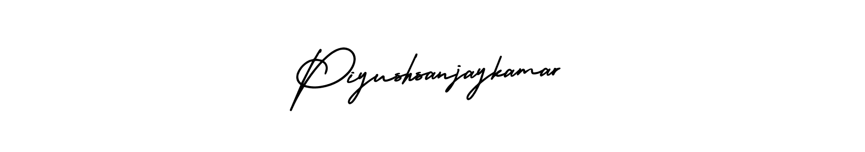 The best way (AmerikaSignatureDemo-Regular) to make a short signature is to pick only two or three words in your name. The name Piyushsanjaykamar include a total of six letters. For converting this name. Piyushsanjaykamar signature style 3 images and pictures png