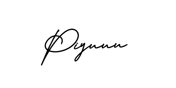 This is the best signature style for the Piyuuu name. Also you like these signature font (AmerikaSignatureDemo-Regular). Mix name signature. Piyuuu signature style 3 images and pictures png