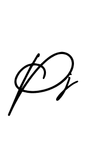 Also we have Pj name is the best signature style. Create professional handwritten signature collection using AmerikaSignatureDemo-Regular autograph style. Pj signature style 3 images and pictures png