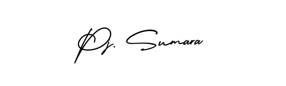 Make a short Pj. Sumara signature style. Manage your documents anywhere anytime using AmerikaSignatureDemo-Regular. Create and add eSignatures, submit forms, share and send files easily. Pj. Sumara signature style 3 images and pictures png