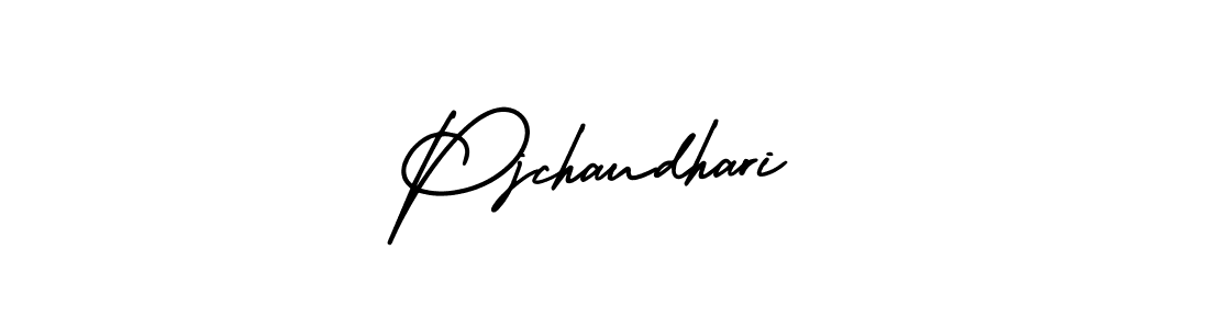 How to make Pjchaudhari signature? AmerikaSignatureDemo-Regular is a professional autograph style. Create handwritten signature for Pjchaudhari name. Pjchaudhari signature style 3 images and pictures png