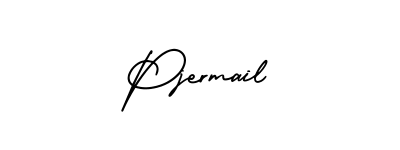 Pjermail stylish signature style. Best Handwritten Sign (AmerikaSignatureDemo-Regular) for my name. Handwritten Signature Collection Ideas for my name Pjermail. Pjermail signature style 3 images and pictures png