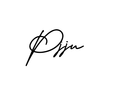 Also You can easily find your signature by using the search form. We will create Pjju name handwritten signature images for you free of cost using AmerikaSignatureDemo-Regular sign style. Pjju signature style 3 images and pictures png