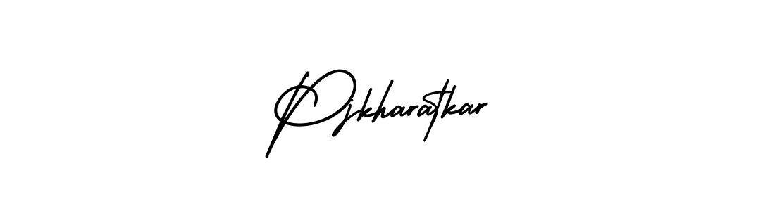Similarly AmerikaSignatureDemo-Regular is the best handwritten signature design. Signature creator online .You can use it as an online autograph creator for name Pjkharatkar. Pjkharatkar signature style 3 images and pictures png