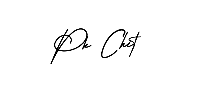 Best and Professional Signature Style for Pk Chit. AmerikaSignatureDemo-Regular Best Signature Style Collection. Pk Chit signature style 3 images and pictures png