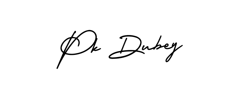 Best and Professional Signature Style for Pk Dubey. AmerikaSignatureDemo-Regular Best Signature Style Collection. Pk Dubey signature style 3 images and pictures png
