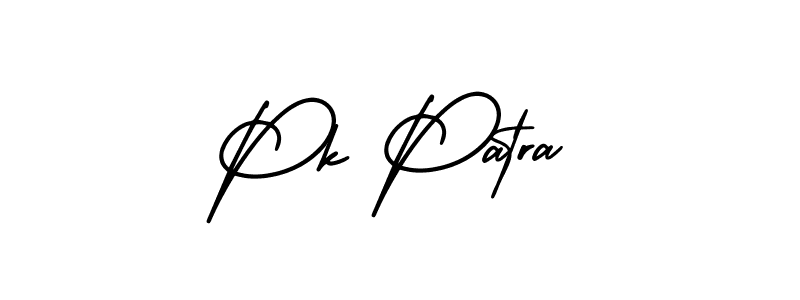 How to Draw Pk Patra signature style? AmerikaSignatureDemo-Regular is a latest design signature styles for name Pk Patra. Pk Patra signature style 3 images and pictures png