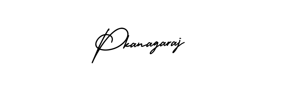 Make a beautiful signature design for name Pkanagaraj. With this signature (AmerikaSignatureDemo-Regular) style, you can create a handwritten signature for free. Pkanagaraj signature style 3 images and pictures png