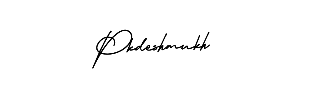 AmerikaSignatureDemo-Regular is a professional signature style that is perfect for those who want to add a touch of class to their signature. It is also a great choice for those who want to make their signature more unique. Get Pkdeshmukh name to fancy signature for free. Pkdeshmukh signature style 3 images and pictures png