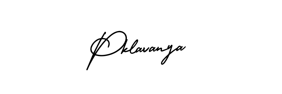 AmerikaSignatureDemo-Regular is a professional signature style that is perfect for those who want to add a touch of class to their signature. It is also a great choice for those who want to make their signature more unique. Get Pklavanya name to fancy signature for free. Pklavanya signature style 3 images and pictures png