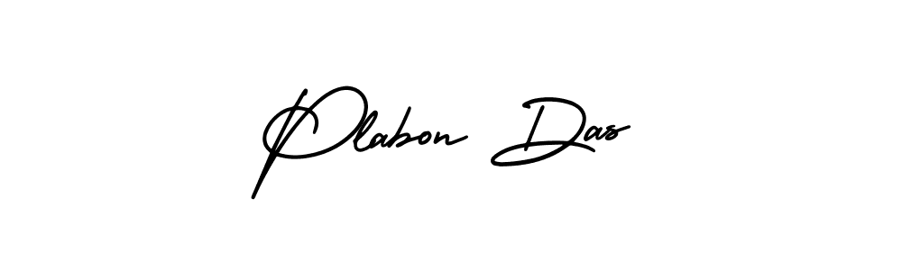 It looks lik you need a new signature style for name Plabon Das. Design unique handwritten (AmerikaSignatureDemo-Regular) signature with our free signature maker in just a few clicks. Plabon Das signature style 3 images and pictures png