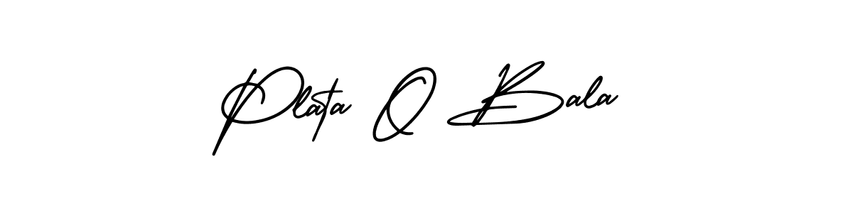 Make a beautiful signature design for name Plata O Bala. Use this online signature maker to create a handwritten signature for free. Plata O Bala signature style 3 images and pictures png