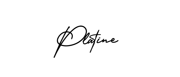 This is the best signature style for the Platine name. Also you like these signature font (AmerikaSignatureDemo-Regular). Mix name signature. Platine signature style 3 images and pictures png